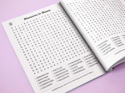 Large Print Word Search for Grandma: 100 Fun Puzzles - Inside Image 2