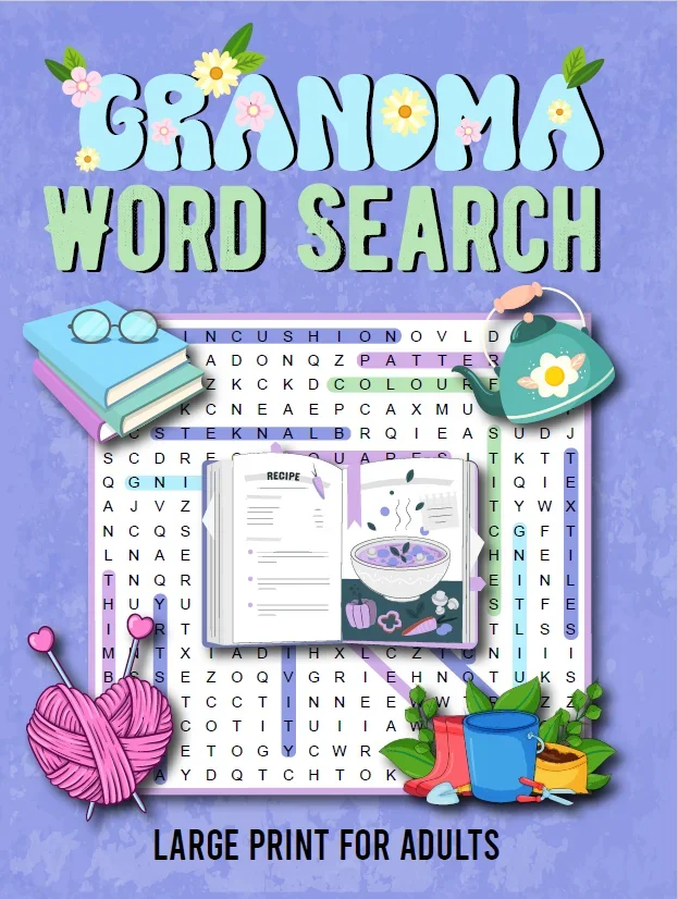 Lazerleaf Summer Word Search Book Cover