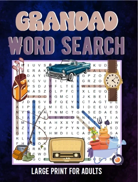 Lazerleaf Summer Word Search Book Cover