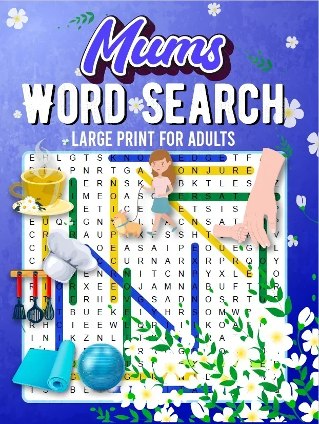 Lazerleaf Summer Word Search Book Cover