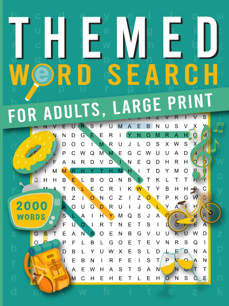 Word Search Books by Lazerleaf Fun for All Ages - Cover Image